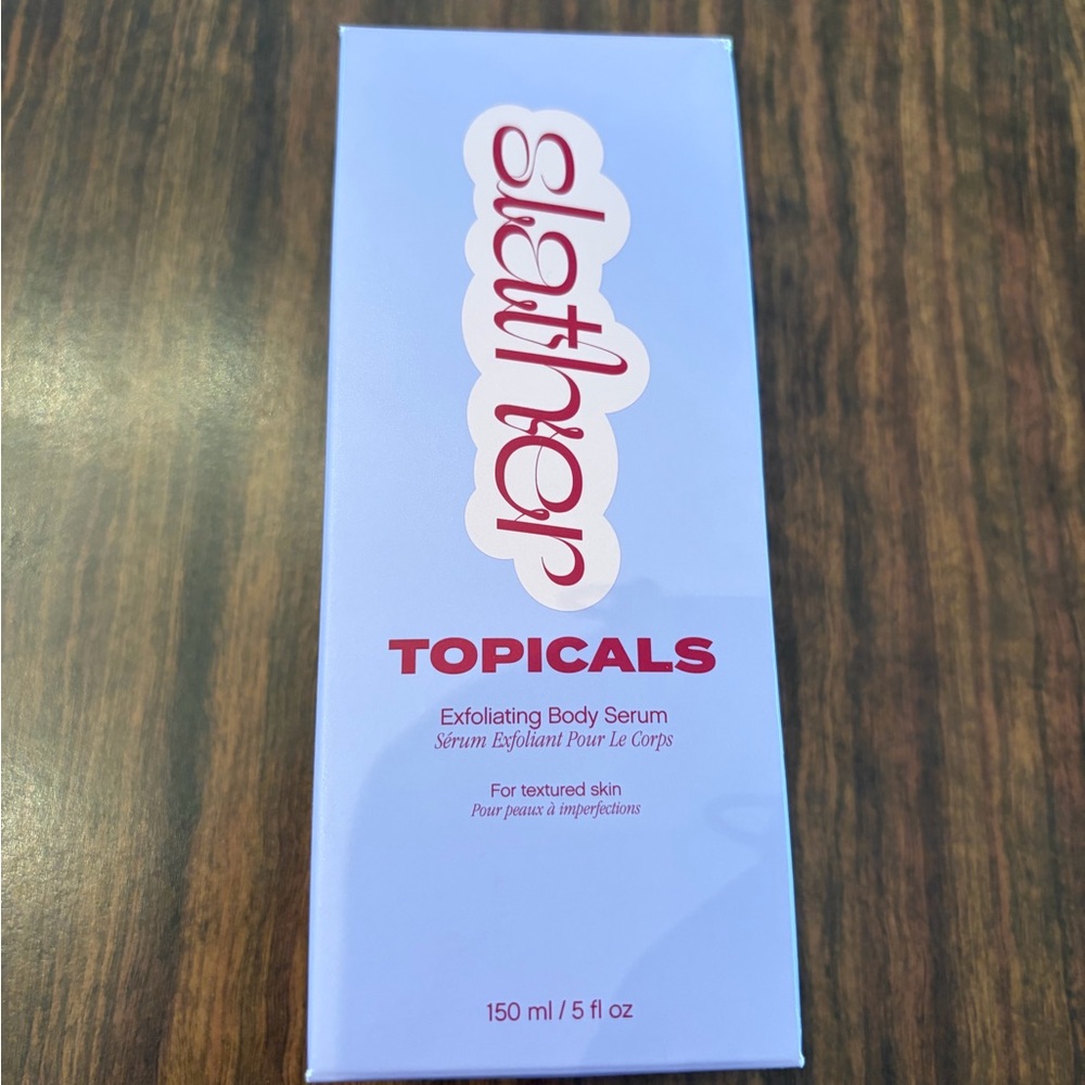 Topicals Slather Exfoliating Body Serum